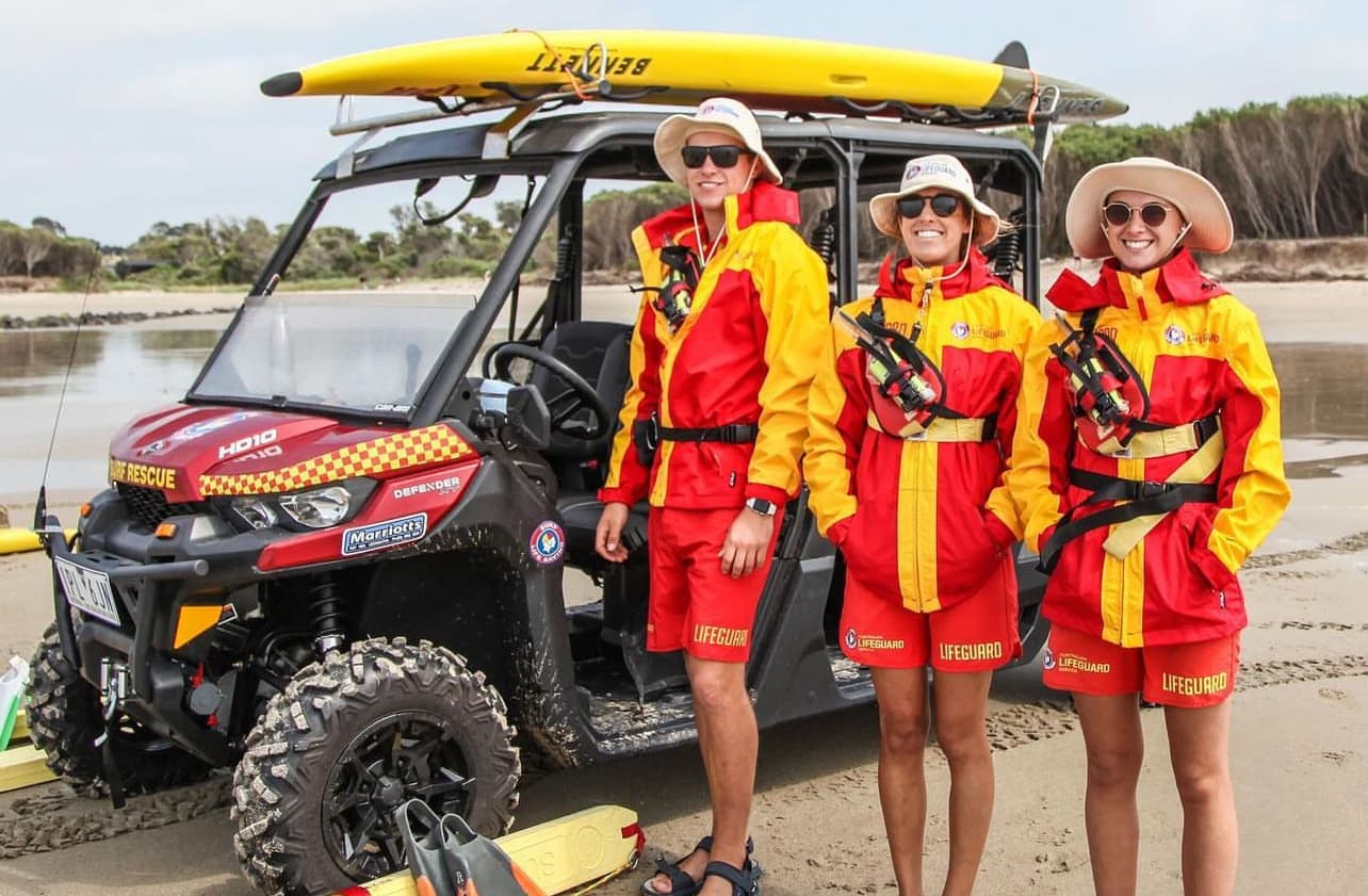 Club members on patrol