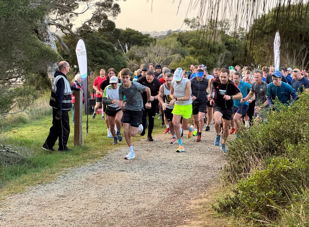 Group run starting off